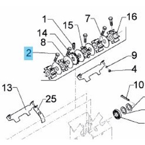 6-гран. болт з цапфою M6x22.5-A2,  LEMKEN Зображення