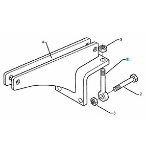 Болт із петлею M20x200-8.8 3010882 Зображення