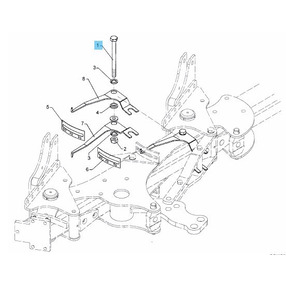 Шестигранний болтM20x1.5x175, LEMKEN 3014538 Зображення