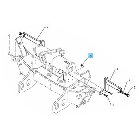 Гайка М16 шестигранна стопорна LEMKEN 3030935 Зображення