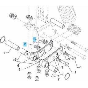 Гайка 6-ти гран. M16 DIN934-10, LEMKEN 3030971 Зображення