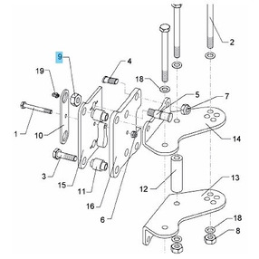 Гайка М24 шестигранна  LEMKEN 3031019 Зображення