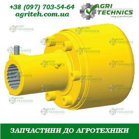 1605571 Муфта карданного вала с/г МУФТА EK62/0 ZNP1 3/8-21H ST 80TOL ZNP1 3/8-21 Зображення