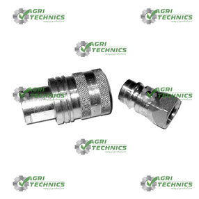 811-204C Муфта швидкороз'ємна з різьбою 3/4" (папа+мама) Зображення